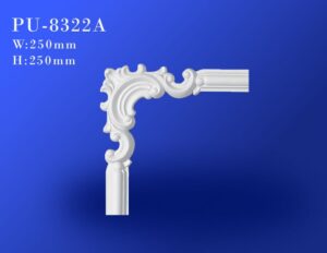 ابزار دیواری ساده پلی یورتان (قاب) PU-8322A