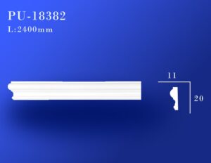 قاب گچبری دیوار پذیرائی مدرن PU-18382